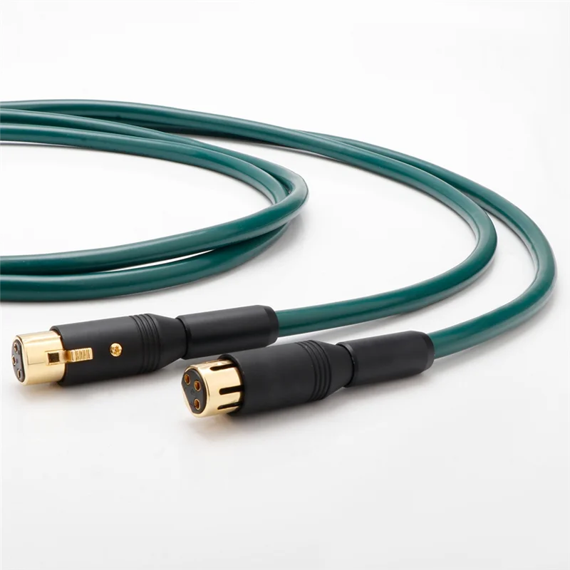

【Buy It-Now!】FA-220 HIFI Audio Monocrystalline Copper Audiophile XLR Balanced Signal Cable Stereo Connection Cable 1.5M