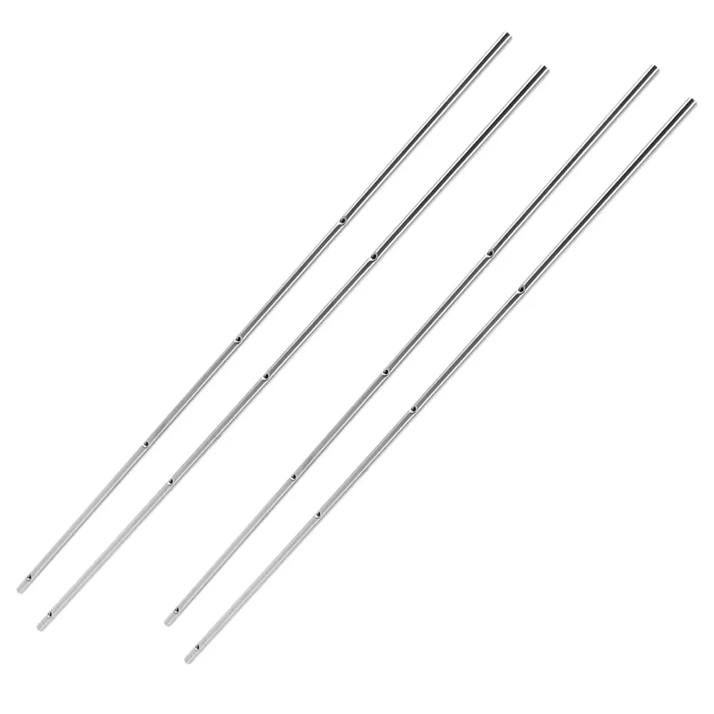 

4Pcs Metal Table Soccer Operation Poles Replacement Foosball Rods for Table Football Tables Smooth Grip Stable Precise Play Easy