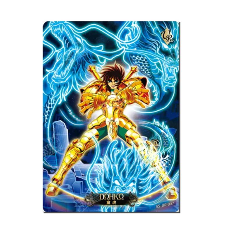 Anime Saint Seiya The Holy Vestment Awakens UR card SAGA Aphrodite Seiya Aiolia Rare game collection Birthday Christmas gifts