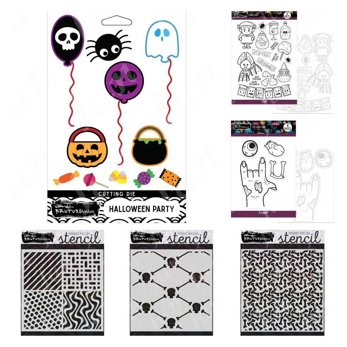 

Skull Quilt Halloween Cutting Dies Embossing Stamps Scrapbooking Papercutting Knife Mold Decorative Craft Punch Stencil Template