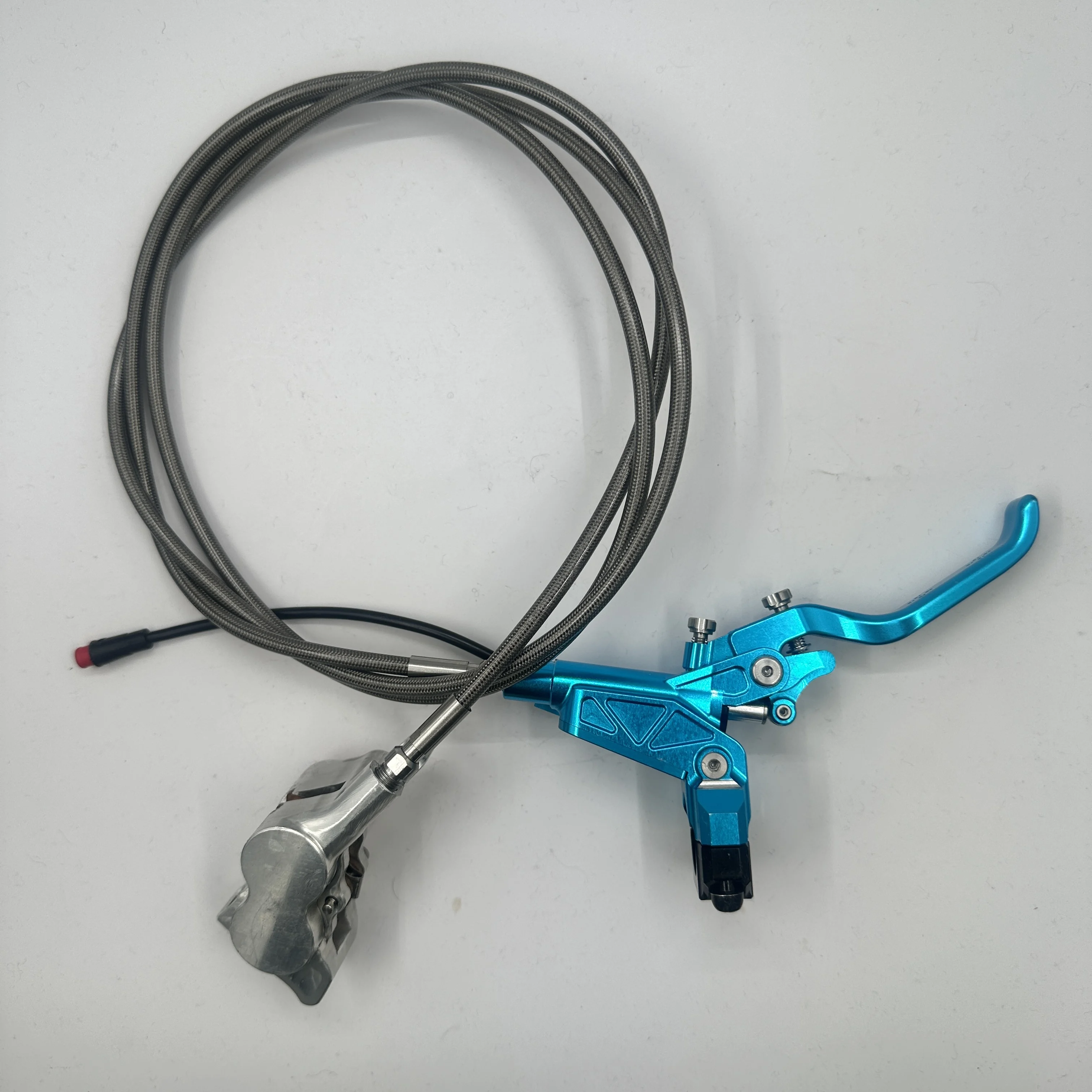 Color four-piston power-off function All-aluminum high-quality hydraulic disc brake