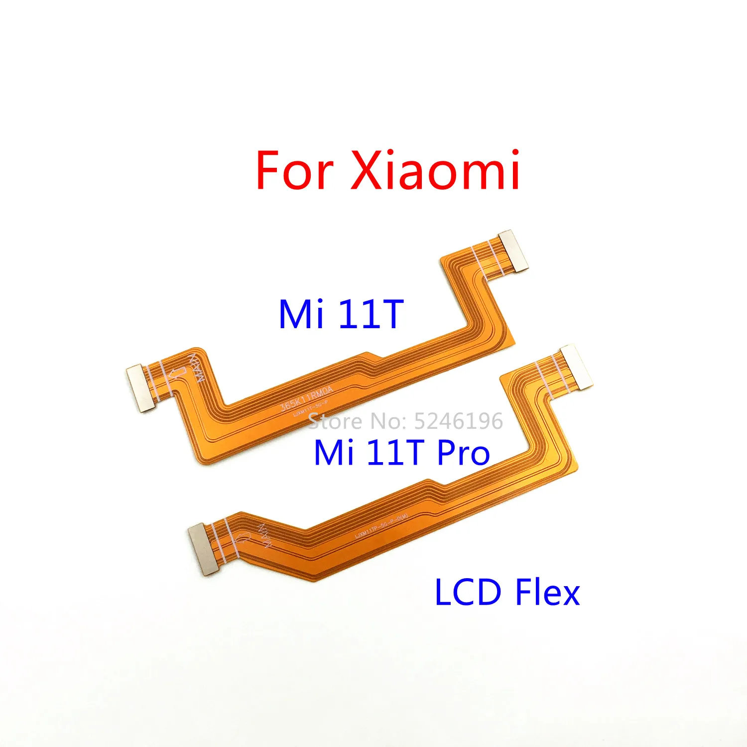

1pcs LCD Display Flex Cable Connect Mainboard Connector For Xiaomi Mi 11T Xiaomi Mi 11T Pro Xiaomi 11T Pro Replace Part.