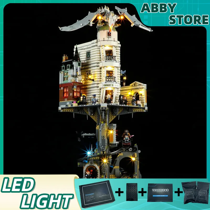

DIY LED Light Kit For LEGO 76417 Gringotts Wizarding Bank - Collectors' Edition (Only LED Light,Without Blocks Model)