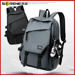 Backpack Fashion Simple Lightweight Trendy Brand Campus Versatile Travel Large Capacity Waterproof Men's Computer Bag