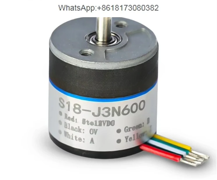 

Инкрементальный энкодер S18, до 1600 имп/об, внешний диаметр 18 мм, цельный вал 2,5 мм, защита IP40, питание DC5V-30V, выход NPN