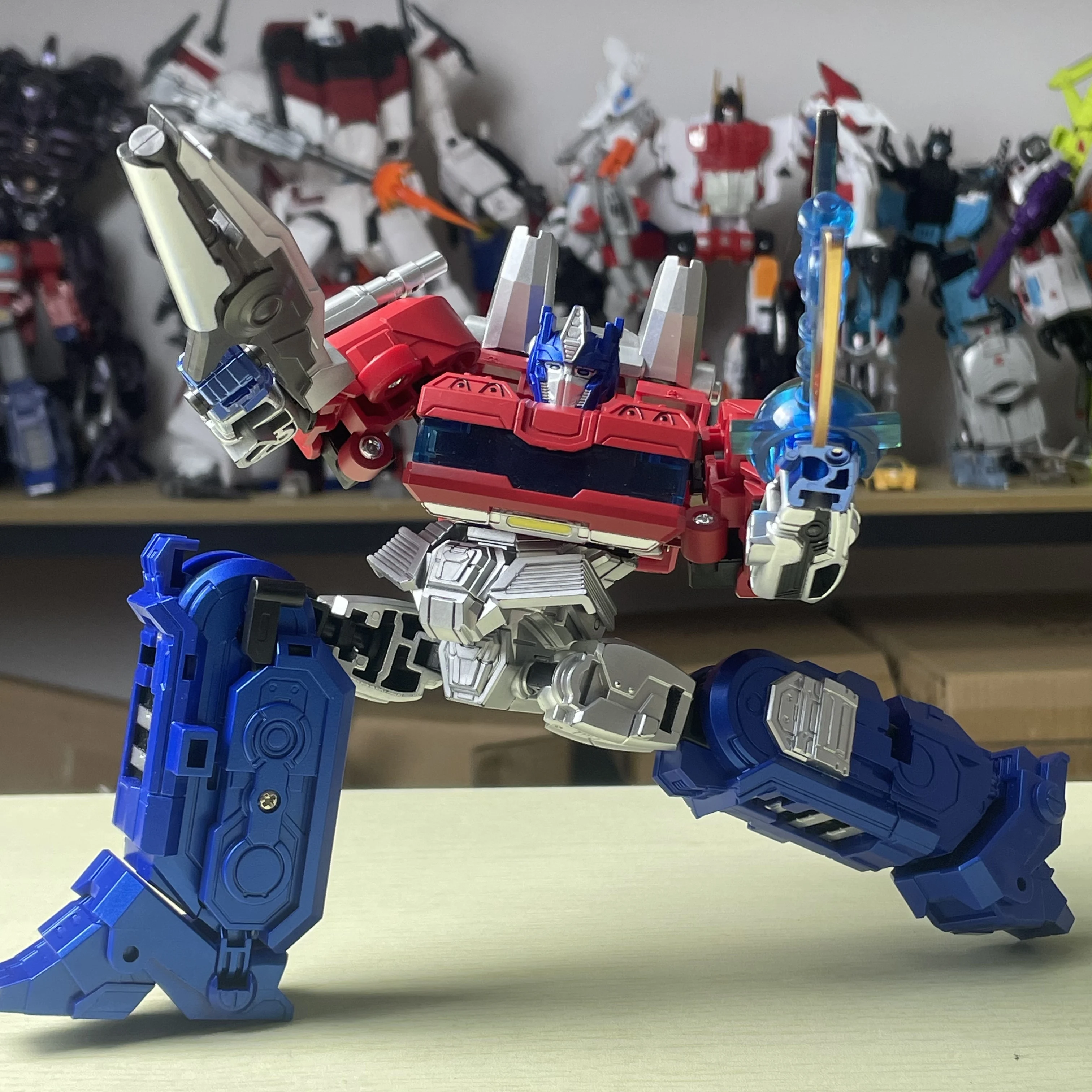 BAIWEI TW1035 18 センチメートル TW-1035 変換 O.P KO SS112 OP 合金司令官変形おもちゃ