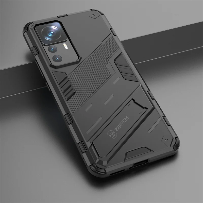 Shockproof Armor Funda For Xiaomi Mi 12T Pro Case Car Magnetic Holder Kickstand Back Cover For Xiaomi 12T Mi12T 12 T + Pro Coque