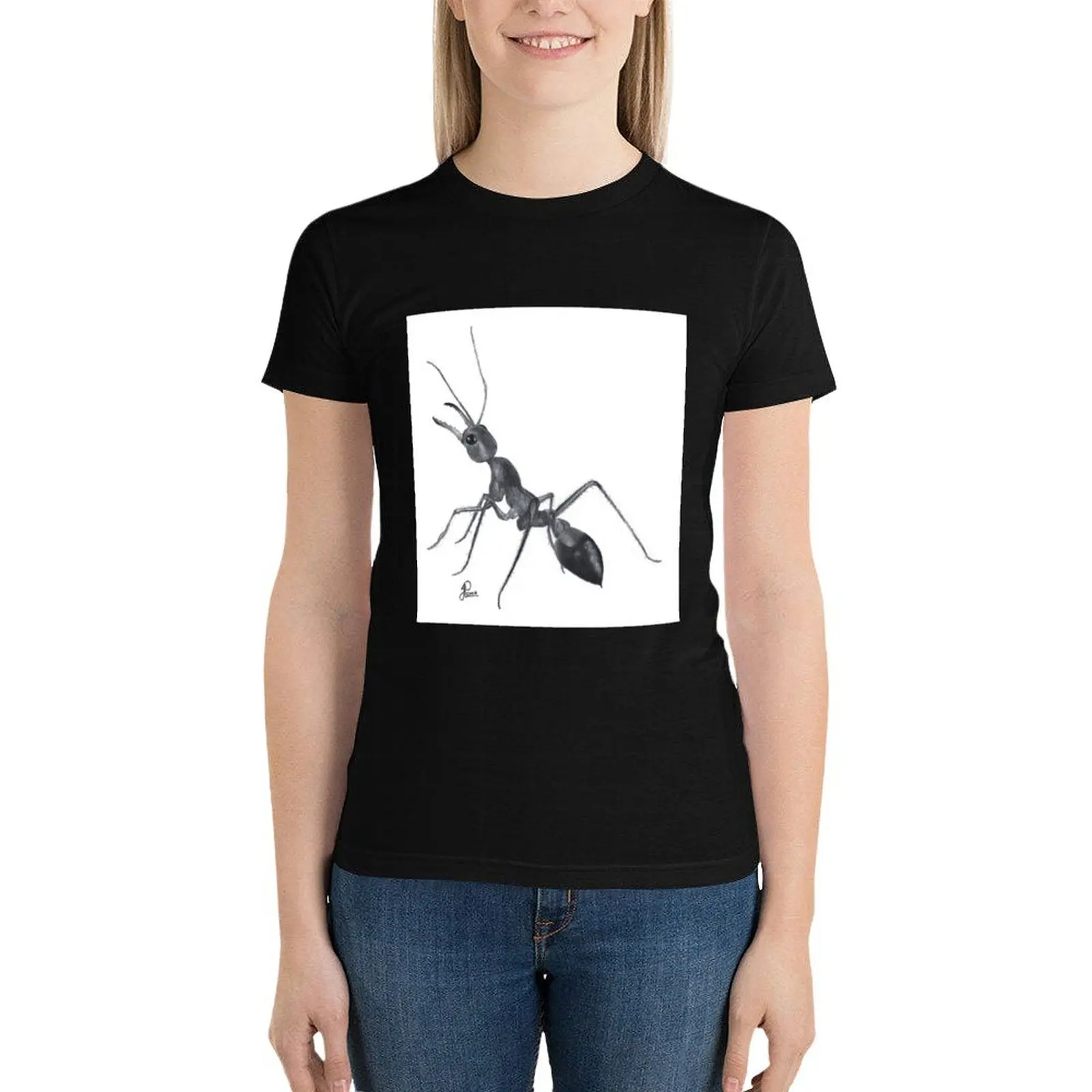 

Giant Bull Ant T-Shirt tops cute tops tees vintage clothes woman t shirt