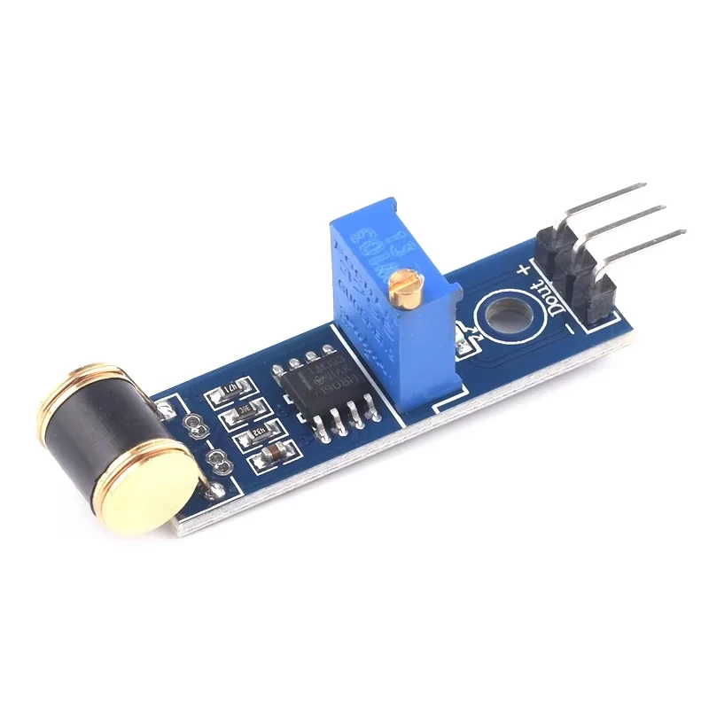 Robot 3-Foot 801S New Vibration Switch Detection Sensor Module Vibration Sensor LM393