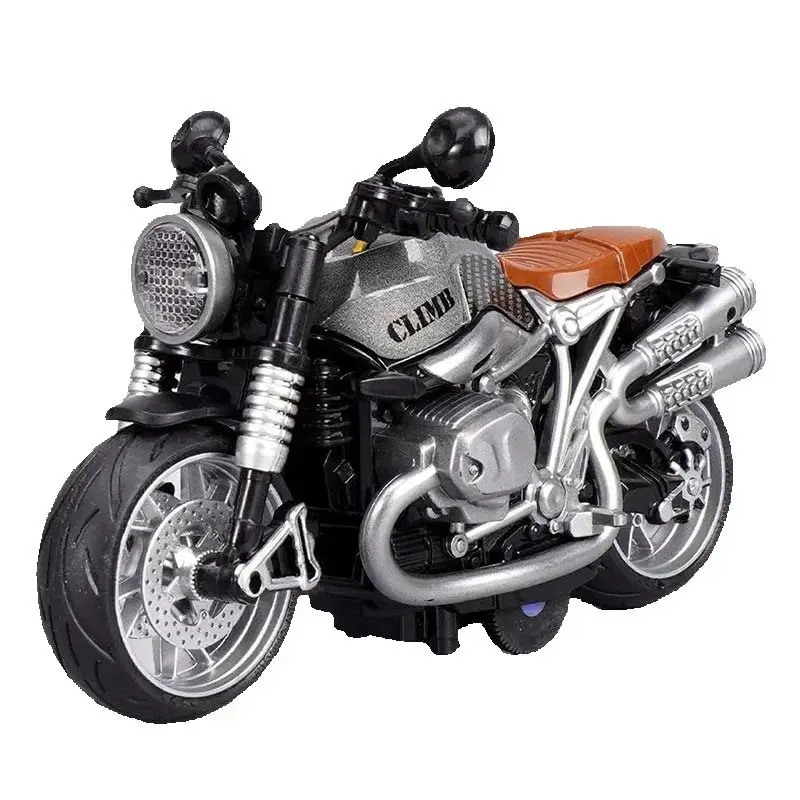 

1:12 Sound Light Motorcycle Alloy+Plastic Car Model Diecast Play Vehicles Decoration Collection Boy Toys For Children Gift