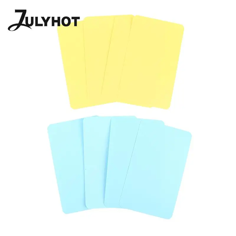 Em branco Papel Kraft Duro Cartão de Jogo, Pintados à Mão DIY Cartões Postais, Inglês Word Message Card, 100Pcs