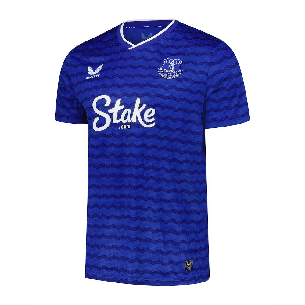 25-26 новая командная форма Premier League Everton FC, рубашки с 3D-принтом, спортивные топы унисекс, детские трикотажные изделия, 6XL