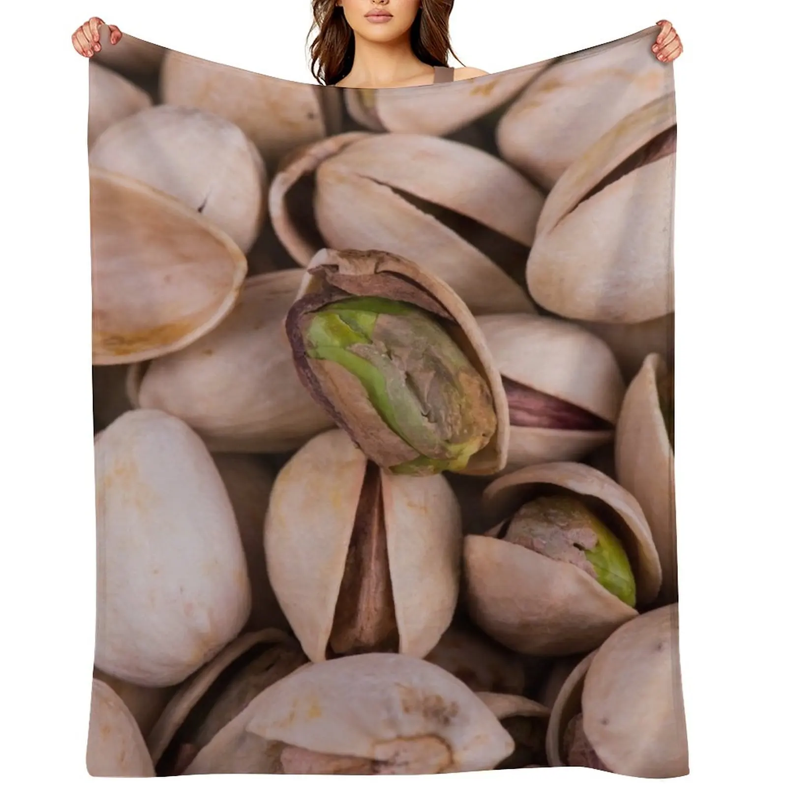 

Cracked Open Pistachio Throw Blanket Hair Cute blankets and throws Decoratives Blankets