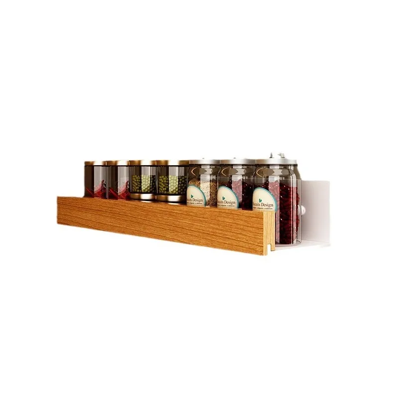 

Log wind kitchen rack Wall mounted multi functional
