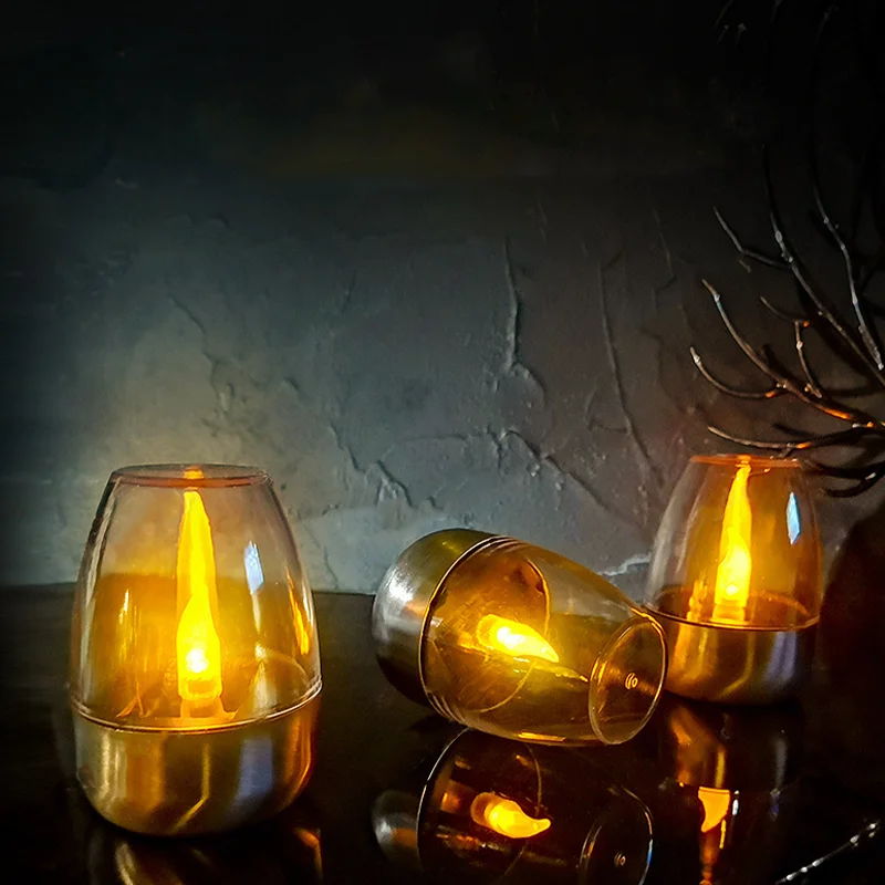 شموع LED تعمل بالطاقة الشمسية  - مراجعة Lighting Decor For Living Room وسعره