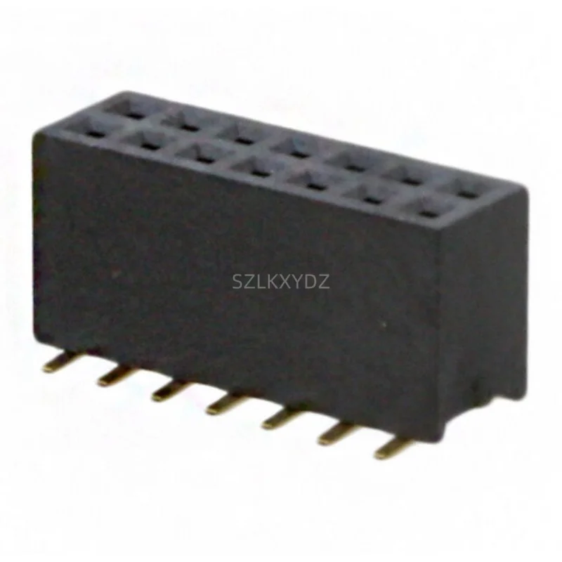 

10PCS/LOT 20021321-00014T4LF P=1.27MM CONN RCPT 14POS 0.05 GOLD SMD