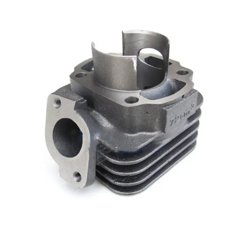 Motorcycle cylinder sleeve suitable for JOG50 to 70cc 47mm two-stroke motorcycle cylinder piston