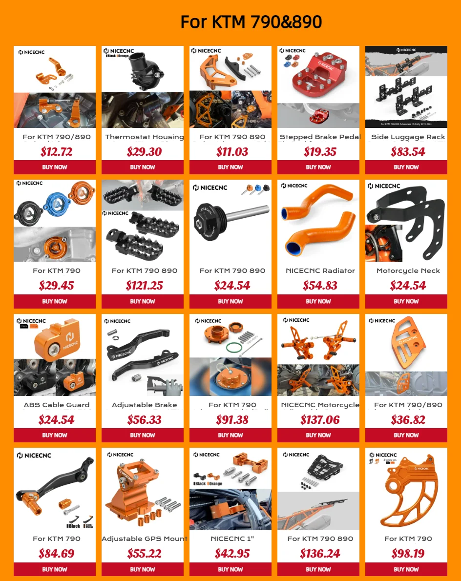 Für KTM 790 890 Adventure/R 790 890 Duke/R 2018-2024 Thermostatgehäuseabdeckung Wasserrohranschluss Für Husqvarna Norden 901 – Detail 1