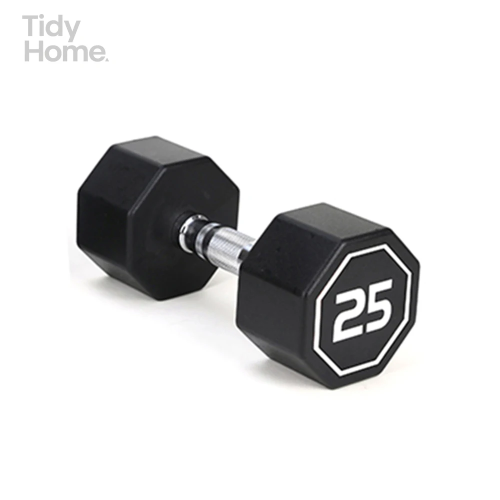 

Premium Octagonal Dumbbell,Hard Chrome Plated Handle dumbbells to Assist with Push-Ups,for commercial and home use,silver white,