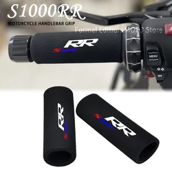 Motocicleta Anti-Vibração Esponja Grip, Punhos de Guiador, Acessórios para BMW S1000 S1000RR 2010-2018 2019 2020 2022