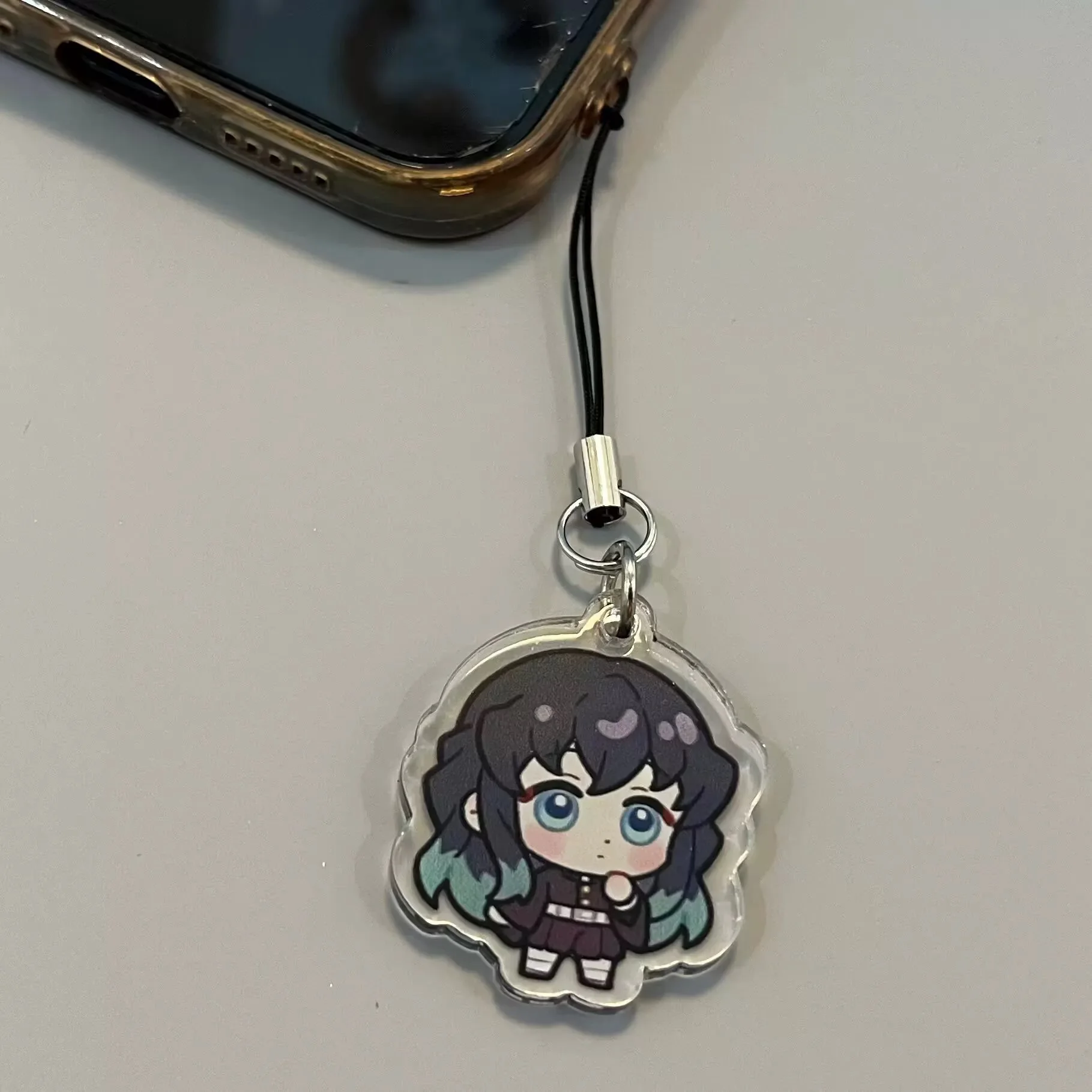Neuer Demon Slayer Kamado Nezuko Agatsuma Zenitsu Cartoon Q-Version Acryl-Handykette Kreativer Niedlicher Hochwertiger Rucksackanhänger – Detail 8