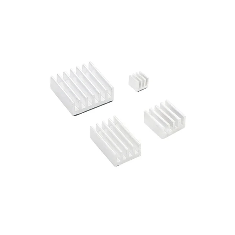 DIXSG Heat Sink for Raspberry Pi 4 Aluminum Copper Heatsink Radiators With Thermal Pad On Back For Raspberry Pi 4 Model B