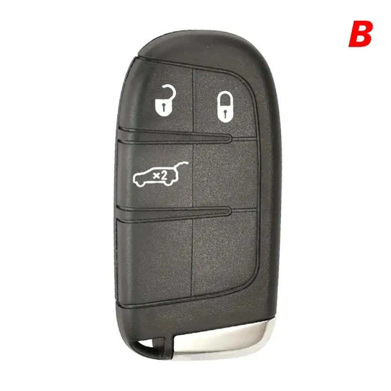 CS017011 1Pc/5Pcs/10Pcs Aftermarket Replacement Remote Smart key shell Housing For Fiat 500 500L 500X 2016-2019 Car Key  Replace