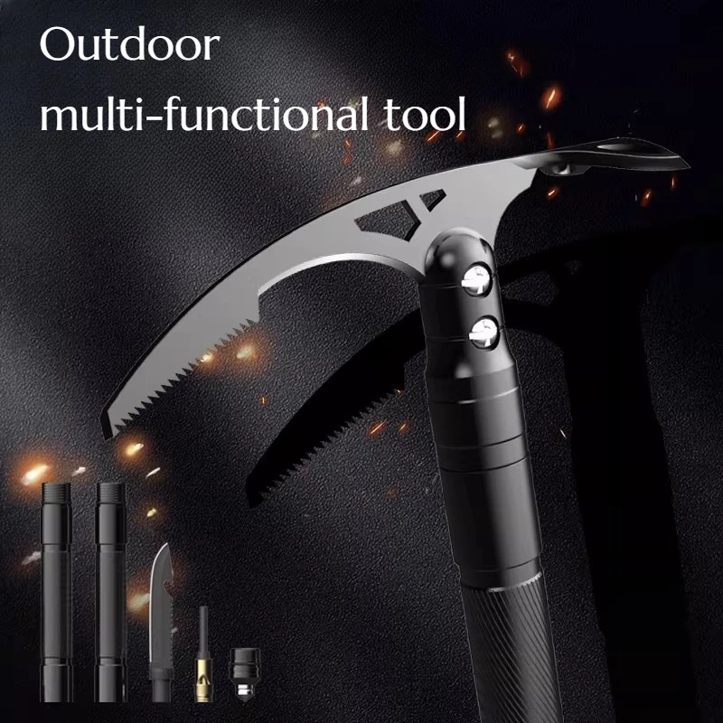 

Outdoor Multi-functional Small Shovel - Emergency Survival and Self-defense Equipment for Outdoor Hiking Trips