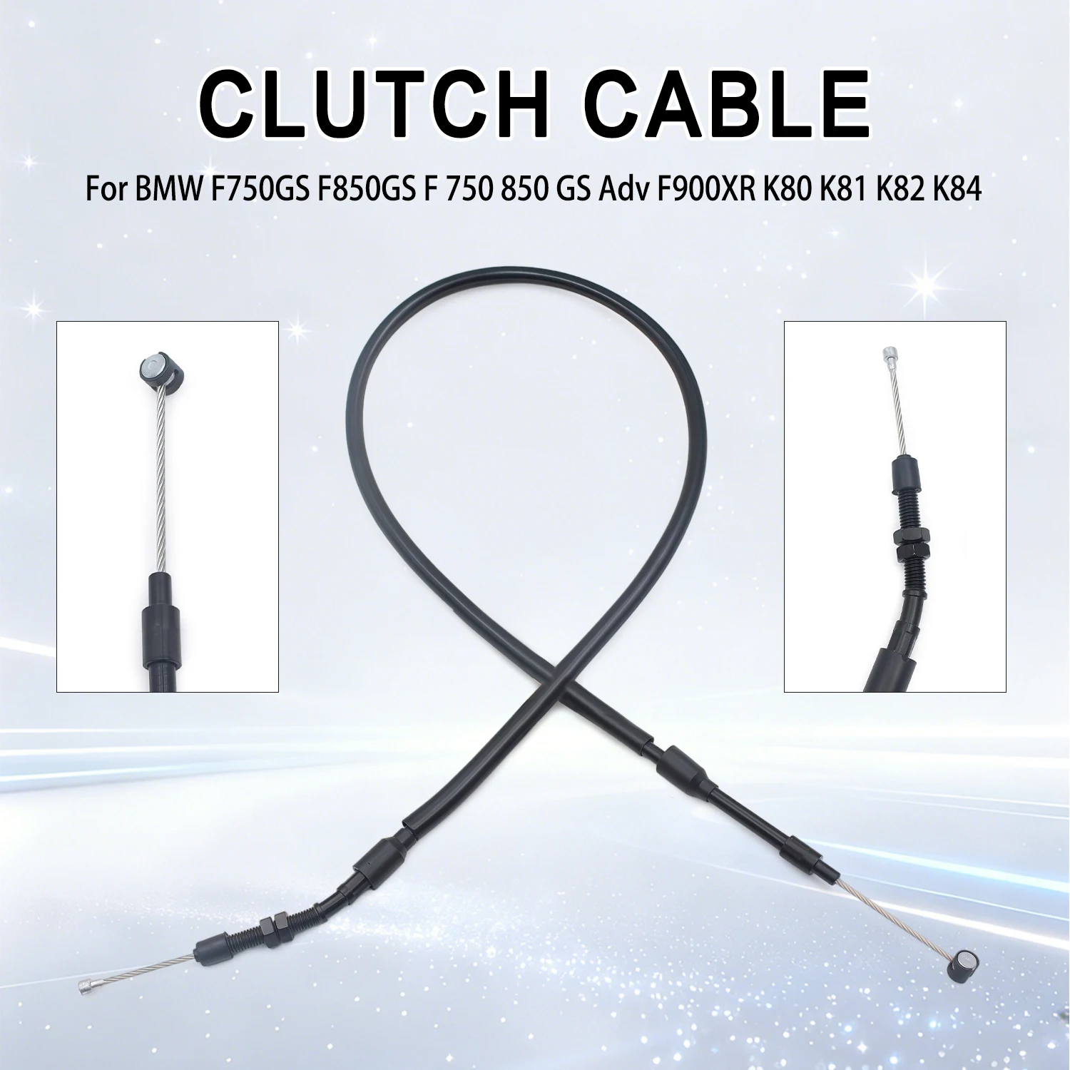 For BMW F750GS F850GS F850 GS Adventure F900XR K80 K81 K82 K84 2018-2023 Motorcycle Clutch Cable Adjustable Control Clutch Wire