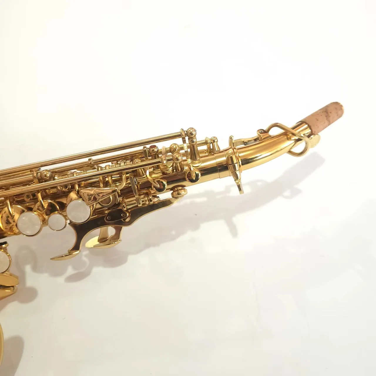 Saxophone B-down High Pitched for Adult Children Wind Instrument