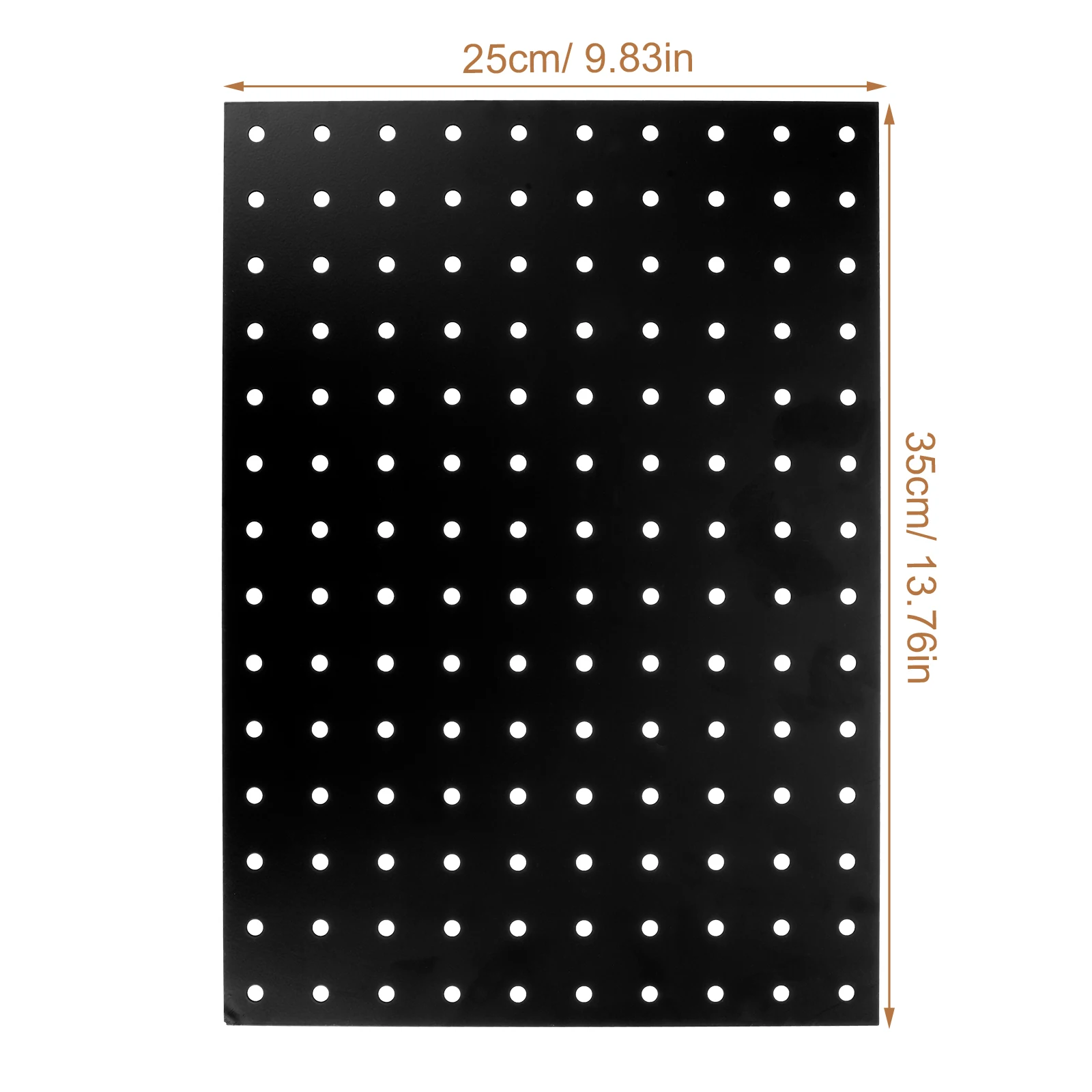 Metal Perforated Board Garage Pegboard Tool Organizer Wall Panel Pegboard Panel Wall Pegboard Panel Mount Storage Organization