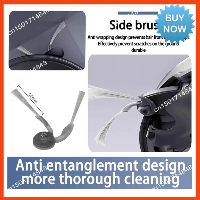 BISM 10 шт. Боковая щетка для пылесоса Roborock QV 35A / QR 598 / QR 798, запасные части, необходимые аксессуары для пылесоса