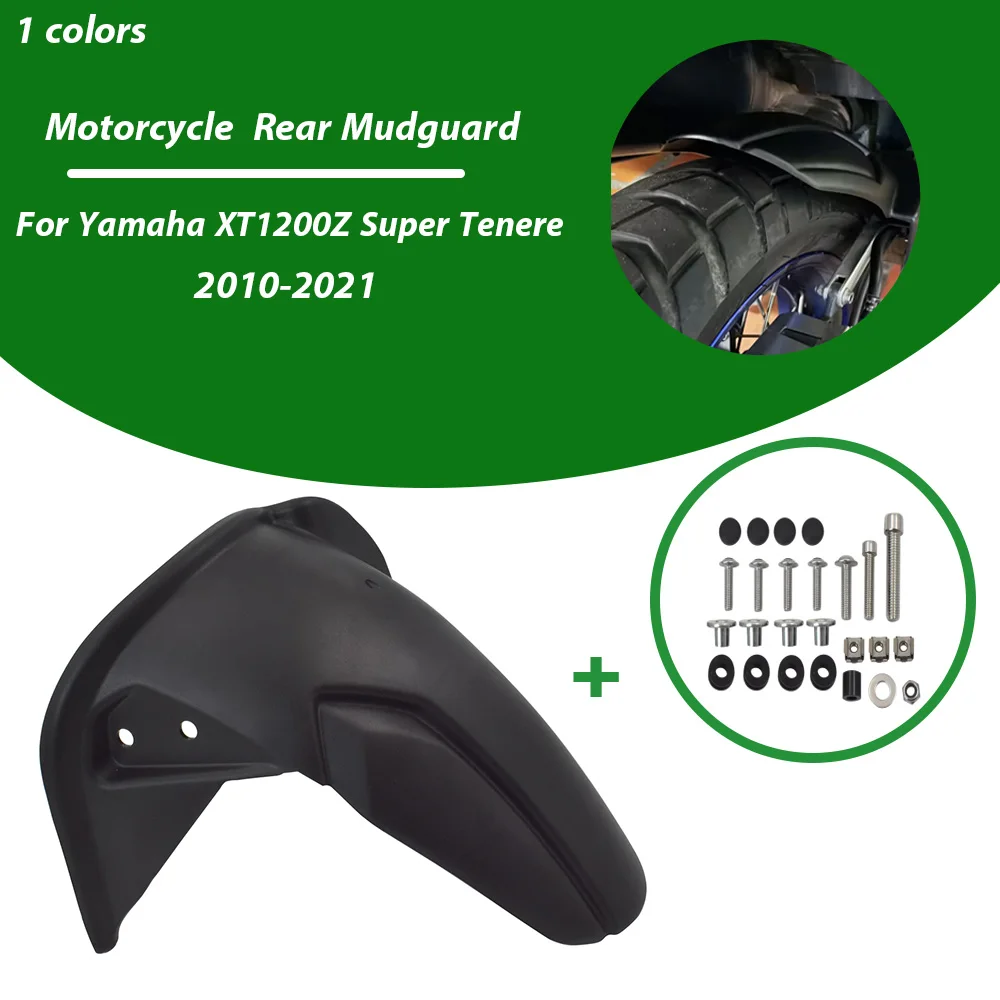  ﻿ XT1200ZE XT1200Z Rear Fender Guard Rear Tire Hugger Mudguard Fitting Kit Fit For Yamaha XT1200 Z ZE Super Tenere 2010-2022