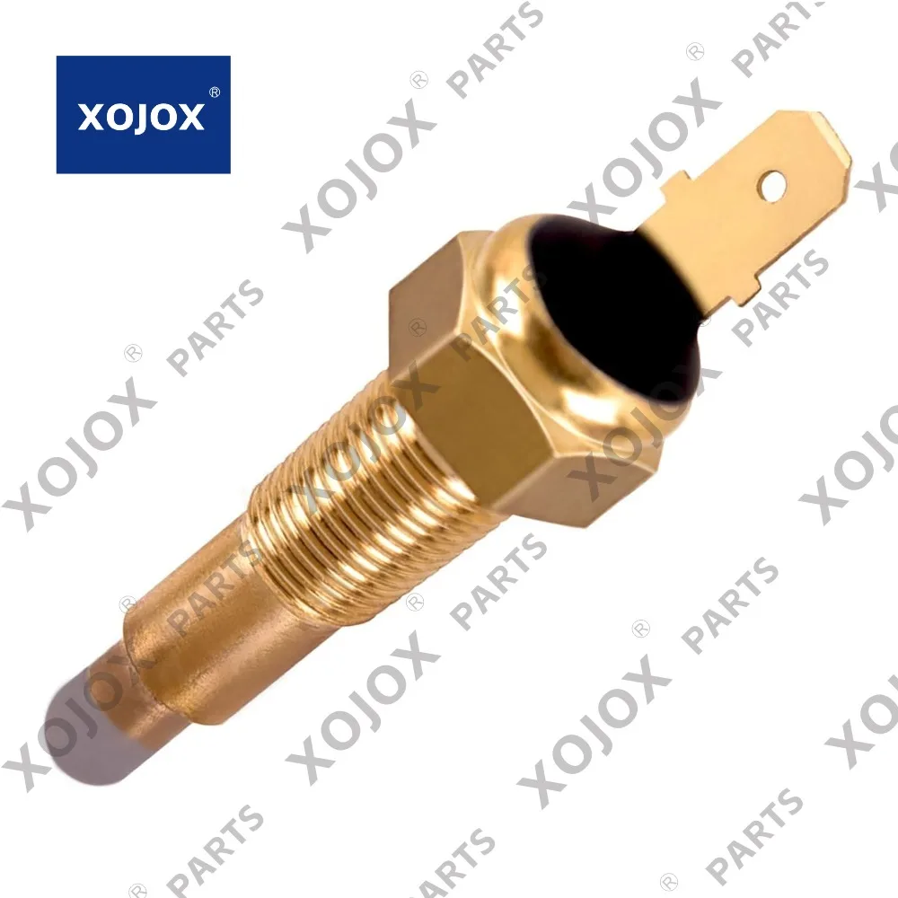 XOJOX Interruptor de ventilador con termostato NPT de 1/8", 190'F encendido - 175'F apagado, interruptores de temperatura del ventilador de refrigeración del radiador eléctrico del motor automotriz