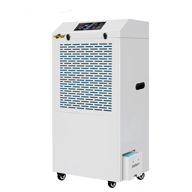 2024 New Style Quiet 90ld Commercial Dehumidifier 220 Volts For Basement With 8L Water Tank