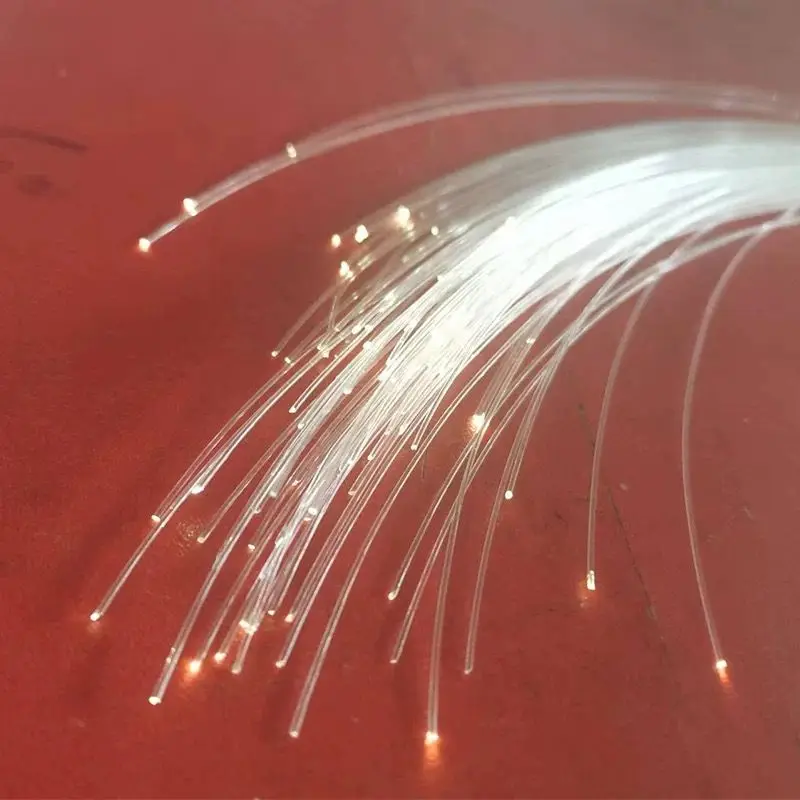 

Glow Fiber Optic Light 0.75mm 4M PMMA Optical Fiber Cable for all kind LED Light Engine DIY Starry Sky Effect Decorative Home