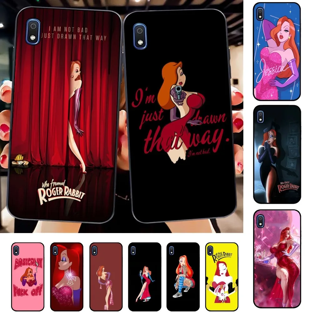 J-Jessica R-Rabbit Sexy Phone Case For Samsung A 10 11 12 13 20 21 22 30 31 32 40 51 52 53 70 71 72 73 91 13 Shell