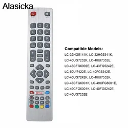 Remplacement de la télécommande TV LC-40UG7252E LC-32HG5141K pour Sharp Aquos Télécommande Portable Compatible