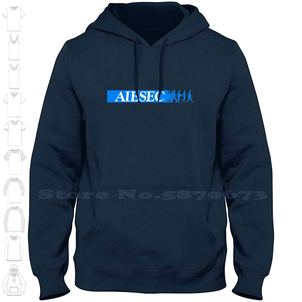 AIESEC logo Brand Logo High-quality Hoodie 100% Cotton New Graphic Sweatshirt