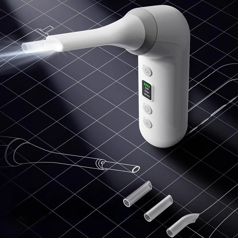 

Tonsil Stone Removal Tool Crypt Artifact Washer Throat Visual Oral Cleaner Electric Absorber