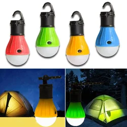 Portable Mini LED Lamp Bulbs Tent Light Night Emergency Lights Battery Camping Lantern Fishing Equipment Outdoor Tools Supplies