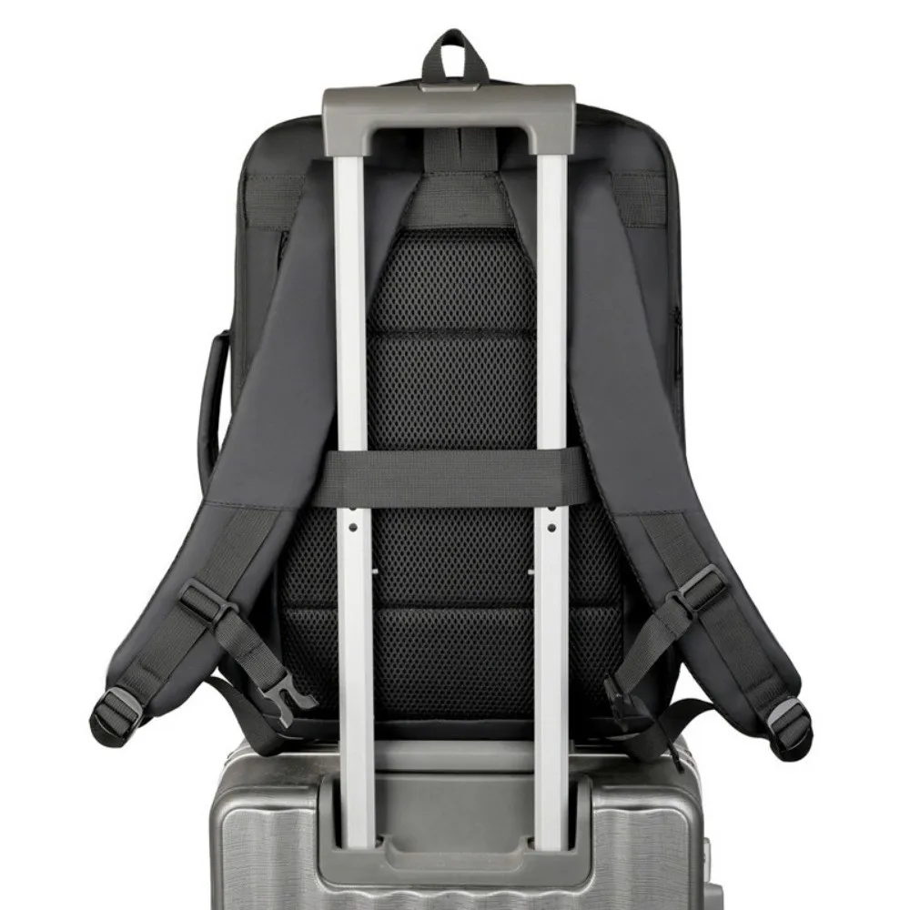 

New Large Capacity Men Business Backpack Multifunctional USB Charging Travel Backpack Expandable Waterproof Laptop Backpack