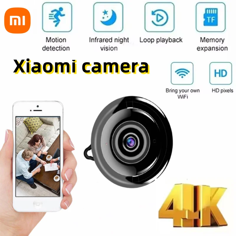 Xiaomi 1080P 미니 카메라 WiFi 스마트 카메라 원격 모니터 보안 감시 야간 투시경 캠코더 오디오 비디오 레코더 2025