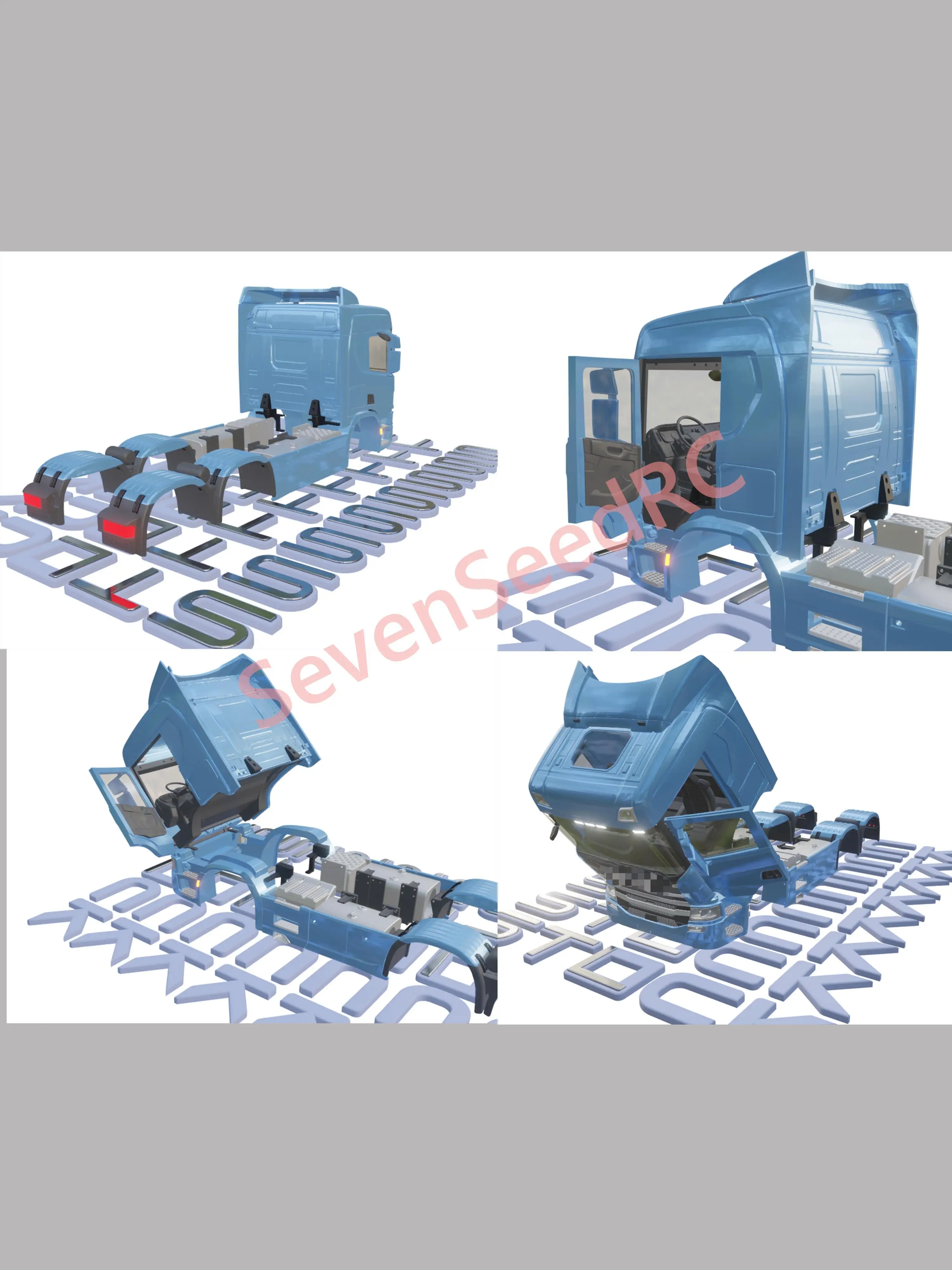 مجموعة شاحنة مطبوعة ثلاثية الأ - مراجعة Model Kit Jdm وسعره