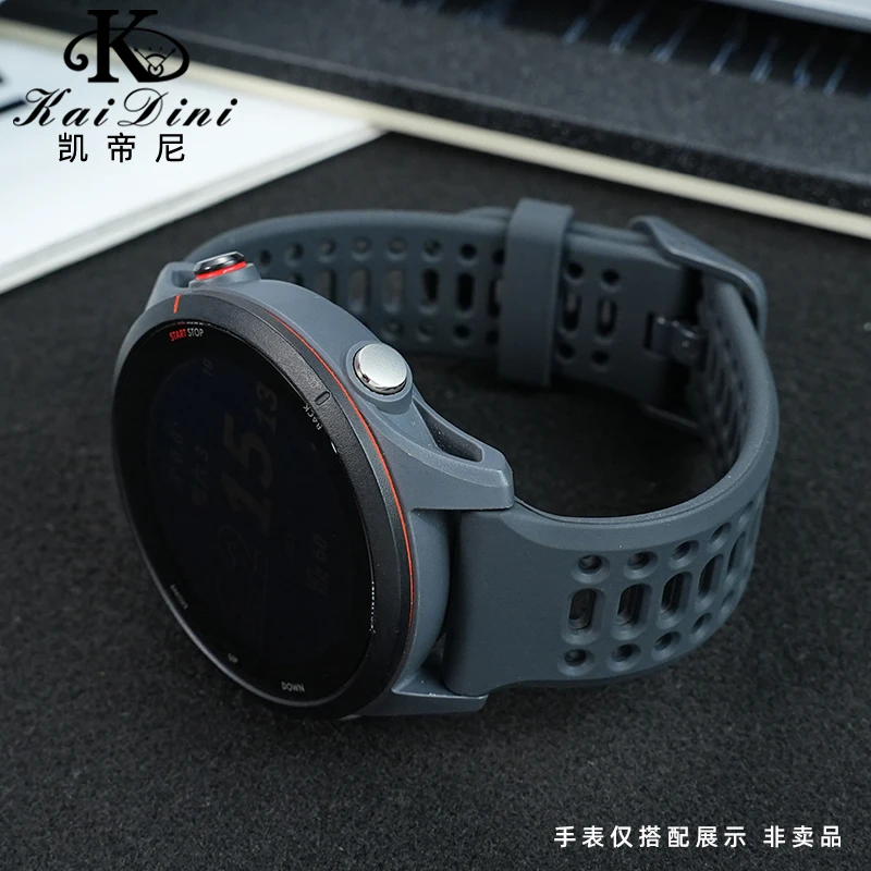 22 مللي متر أشرطة ساعة اليد ل COROS PACE 3/APEX PRO/2Pro/46 مللي متر سوار معصم من السيليكون ل Garmin Forerunner255/265/965 استبدال حزام الساعات
