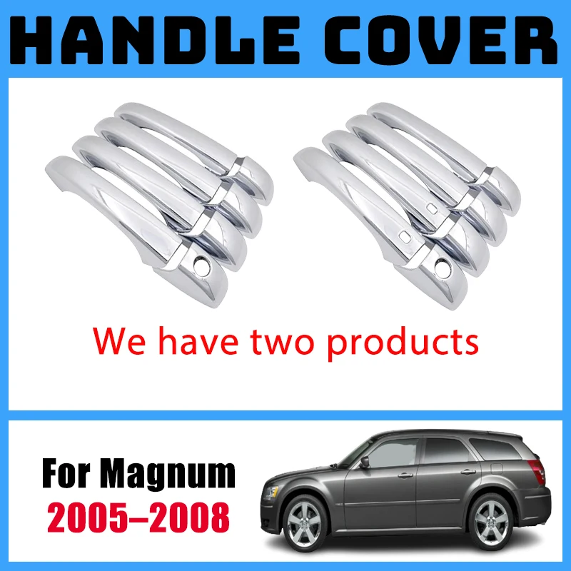 Cars Door Handle Cover For Dodge Magnum 2005-2008 2006 2007 Accesorios Protective Exterior Overlay Never Rust Sticker Styling