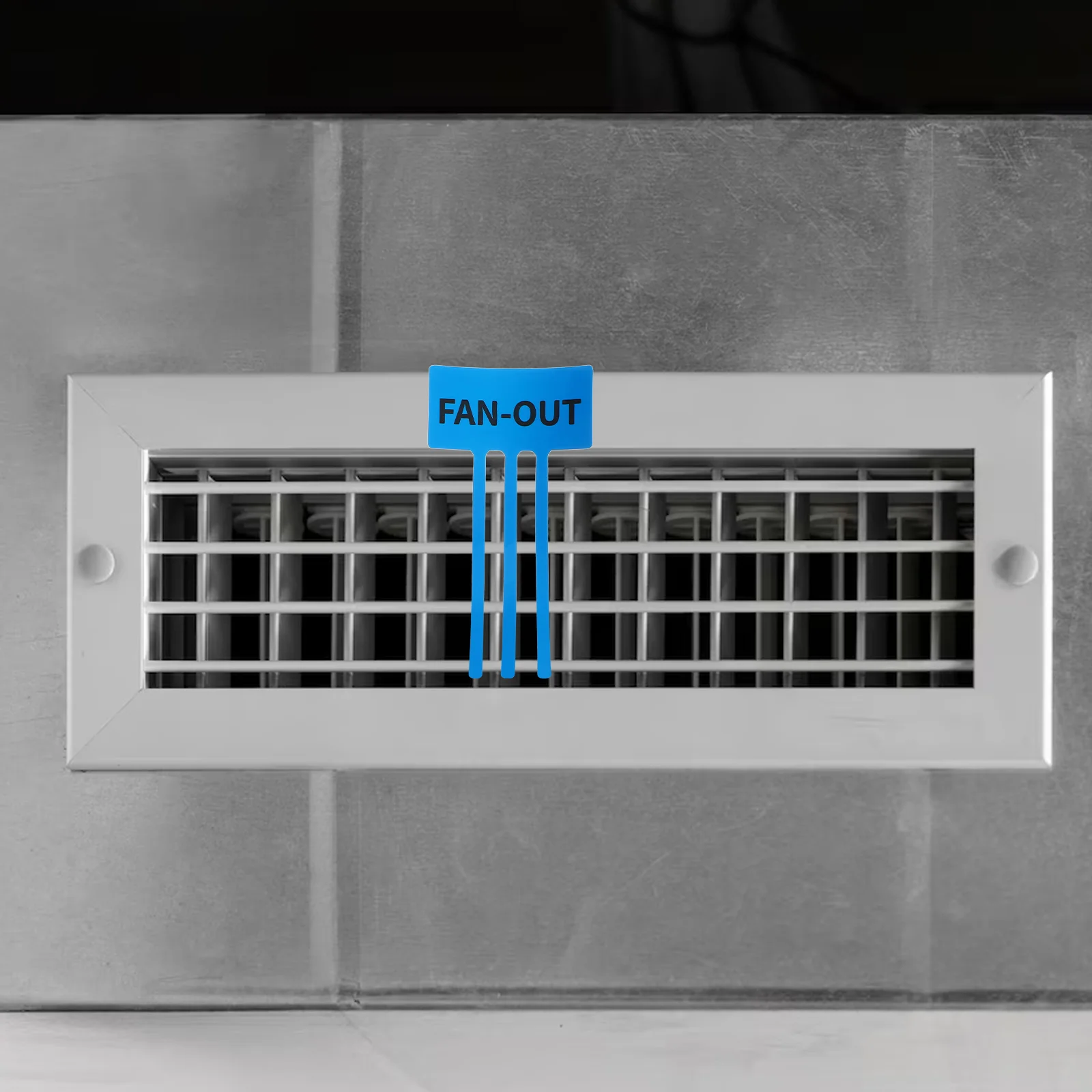 

Air Conditioner Outflow Streamers Adhesive Labels For Airflow Direction Identification Hvac Decals Airflow Indicating