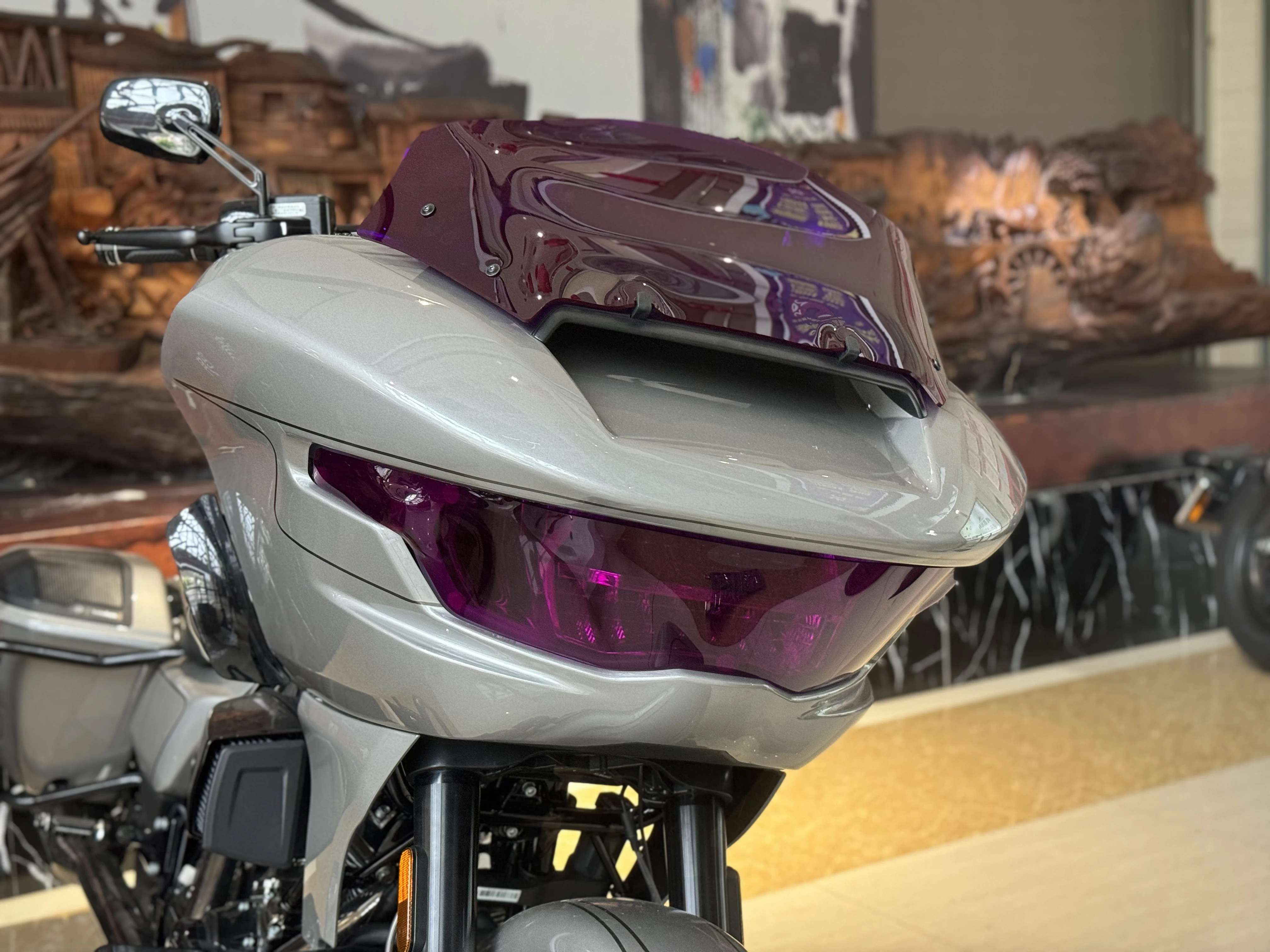 New 2025 Harley CVO Road Glide FLTRXSE/ST Headlight Cover & Protector - Motorcycle Fairing Accessory
