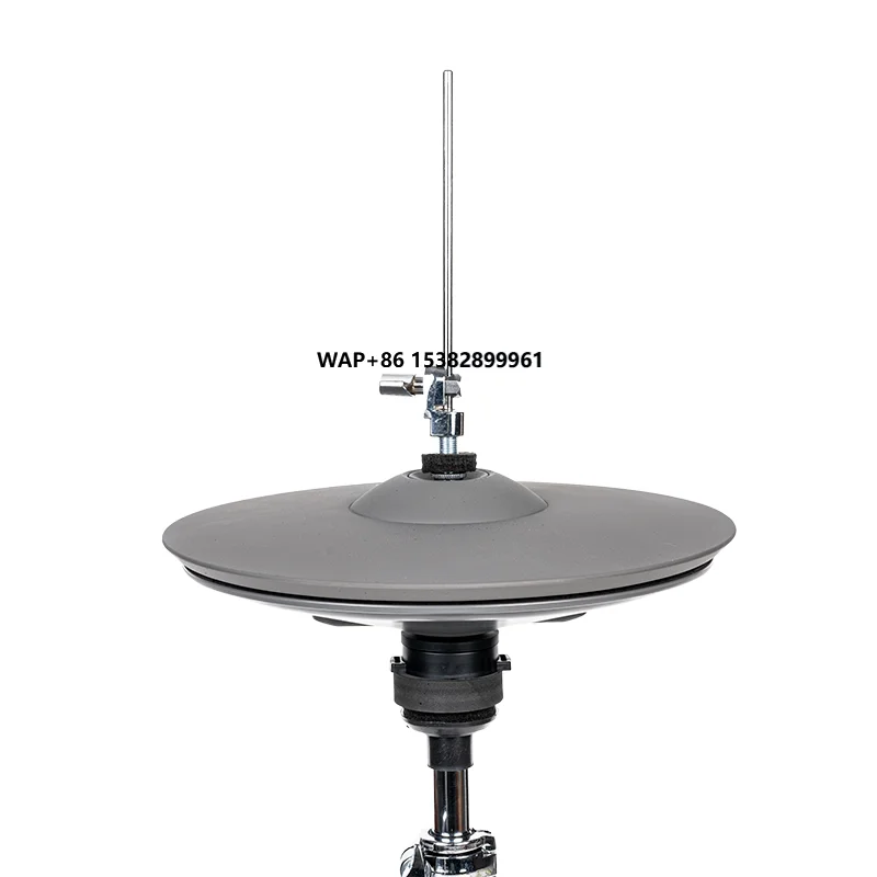 

Professional 12-Inch Gray Percussion Instrument Versatile E-Cymbal Combo for Hi-Hat & Crash Musical Instrument Accessories