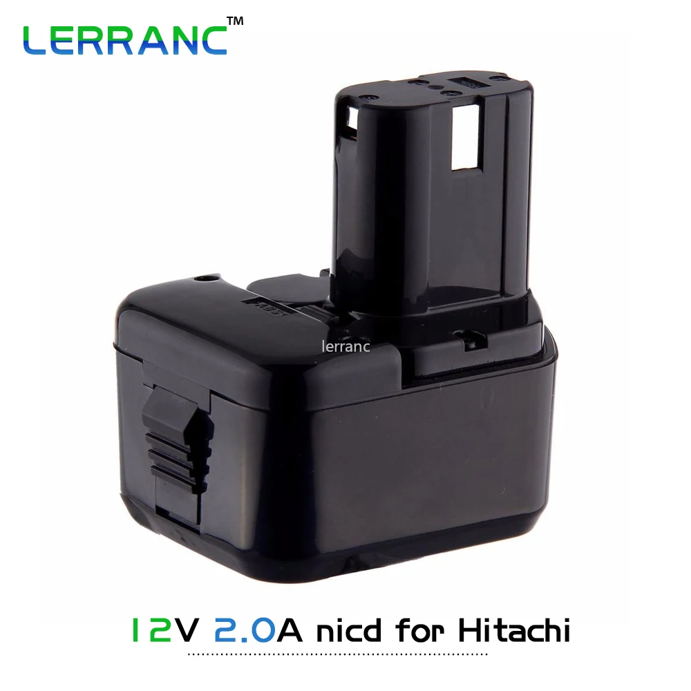 12V Ni-CD/ NI-MH 2.0/3.0/4.0Ah Cordless Power Tool Battery for Hitachi EB1214S EB1212S EB1214L Eb1220bl Eb1220hl DS 12DVF3